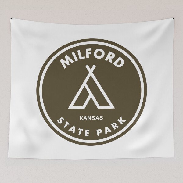 Item preview, Milford State Park Kansas Tent designed and sold by bivenart.