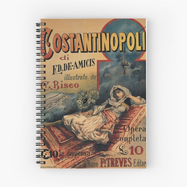 Item preview, Constantinople Italian vintage book advertisement designed and sold by aapshop.