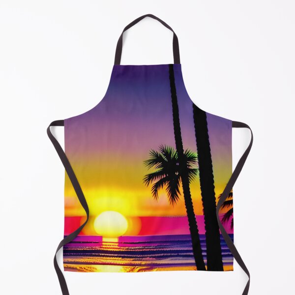 Artikelvorschau, 80er Jahre Neon Abstract Beach Serenity 39 entworfen und verkauft von Benito Del Ray.