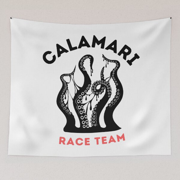 Artikelvorschau, Design des Calamari-Rennteams entworfen und verkauft von Harsh  Katariya.