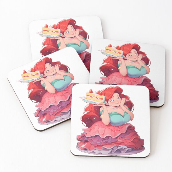Item preview, Ariel loves to eat desserts 4 designed and sold by Pigkeeper.