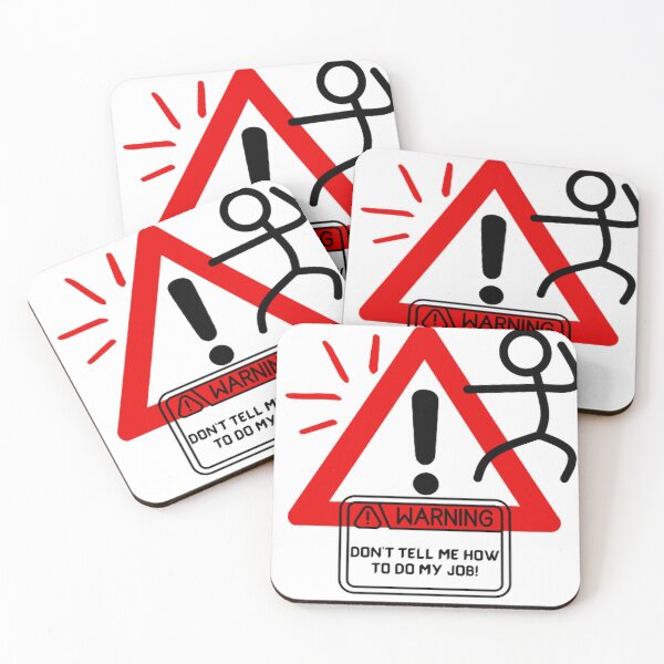 Item preview, don't tell me how to do my job 4 designed and sold by jessagirl.