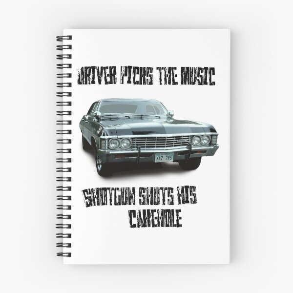 Item preview, Supernatural Dean Music Quote designed and sold by Nirvana Wright.
