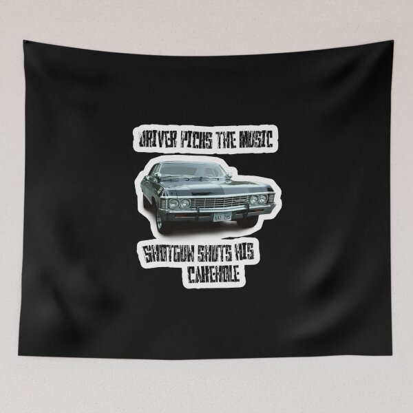 Item preview, Supernatural Dean Music Quote designed and sold by Nirvana Wright.