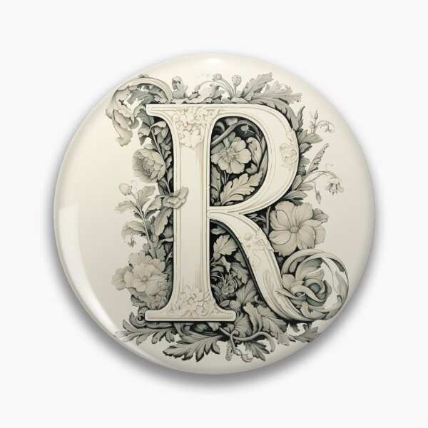 Item preview, Decorative Capital R designed and sold by TPhanDesign.
