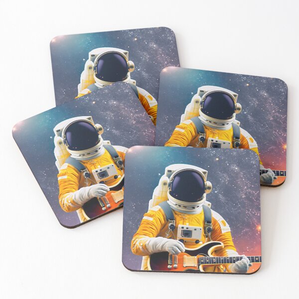 Item preview, Cosmonaut plays the guitar designed and sold by jsebouvi.