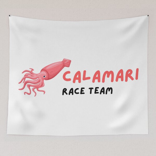 Artikelvorschau, Calamari Race Team Designvariante entworfen und verkauft von Harsh  Katariya.