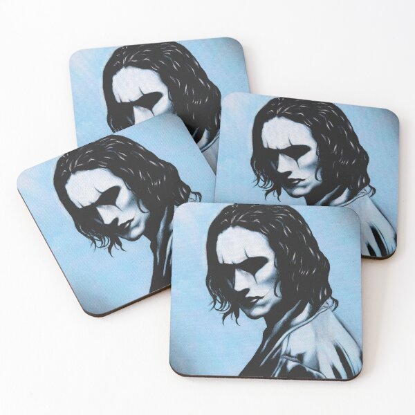 Aperçu de l'œuvre Brandon Lee (Le Corbeau) - Bleu créée et vendue par Alessandro Sireus Artist.