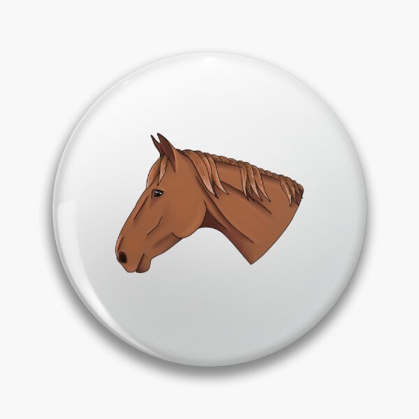 Item preview, Chestnut horse cartoon designed and sold by Valley384.