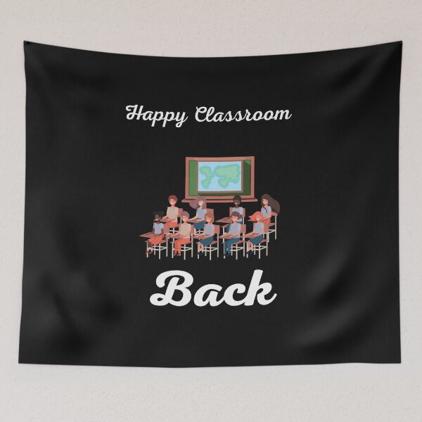 Item preview, Happy Classroom  Back Joyful learning Fun activities Friendship Classroom community Empowerment designed and sold by Customize Shirts.