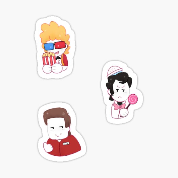 Item preview, ╸employees set (spooky month) designed and sold by luzxii.