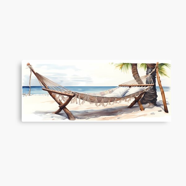 Item preview, Beach Hammock Watercolor designed and sold by tropicaltee.