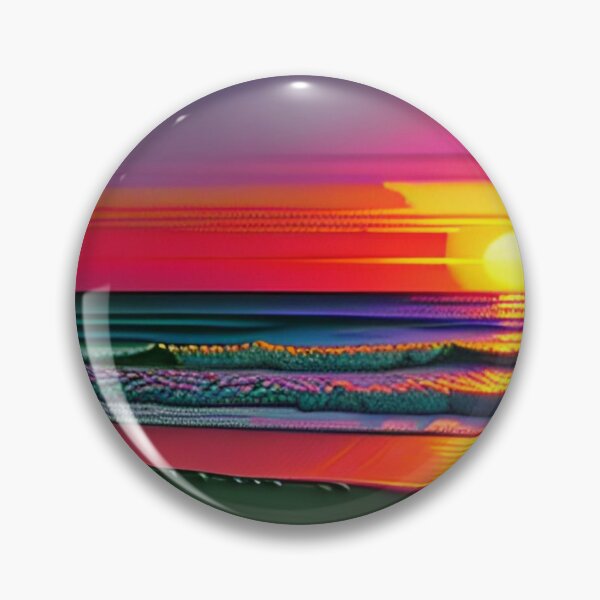 Artikelvorschau, 80er Jahre Neon Abstract Beach Serenity 40 entworfen und verkauft von Benito Del Ray.