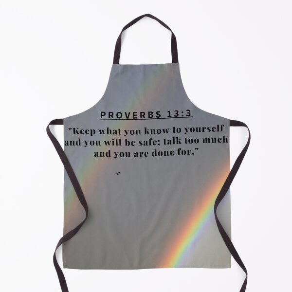 Item preview, PROVERBS 13:3 designed and sold by Creatorbuzz.