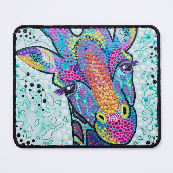 Item preview, Neon Giraffe Head designed and sold by CreativeDazeArt.