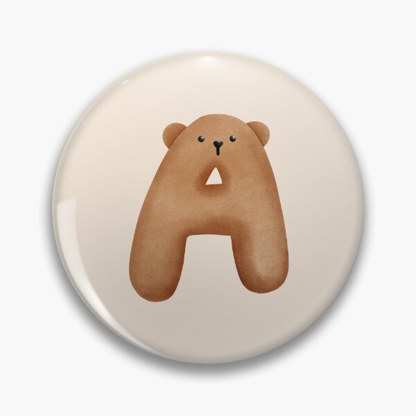 Item preview, “A” teddy bear designed and sold by mailsberry.