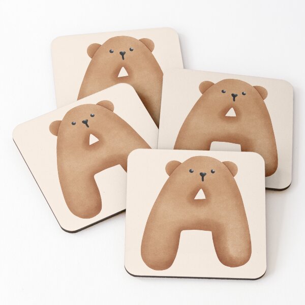 Item preview, “A” teddy bear designed and sold by mailsberry.