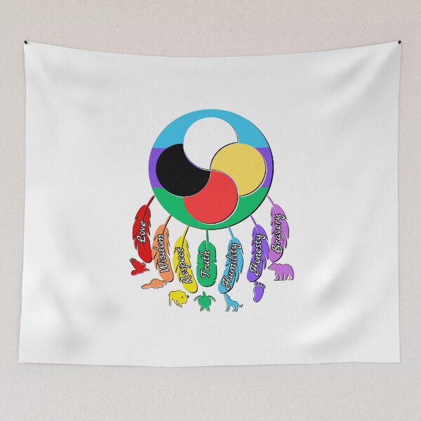 Item preview, 7 Grandfather Teachings designed and sold by KweDesigns.
