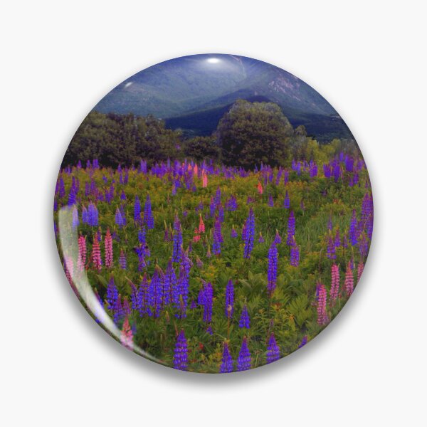Item preview, Lupine Field in the Franconia Range designed and sold by Wayne King.