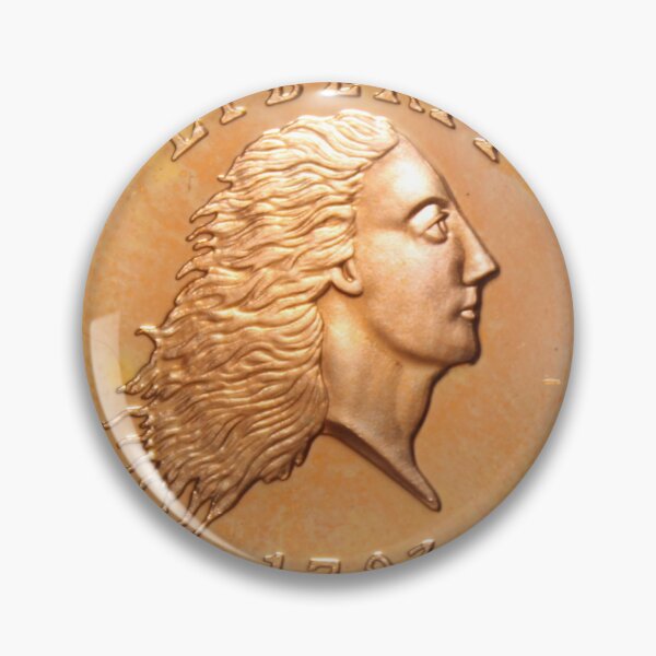 Item preview, Tribute Coin 1793 Chain Cent Copy Replica designed and sold by coinsxcrochet.