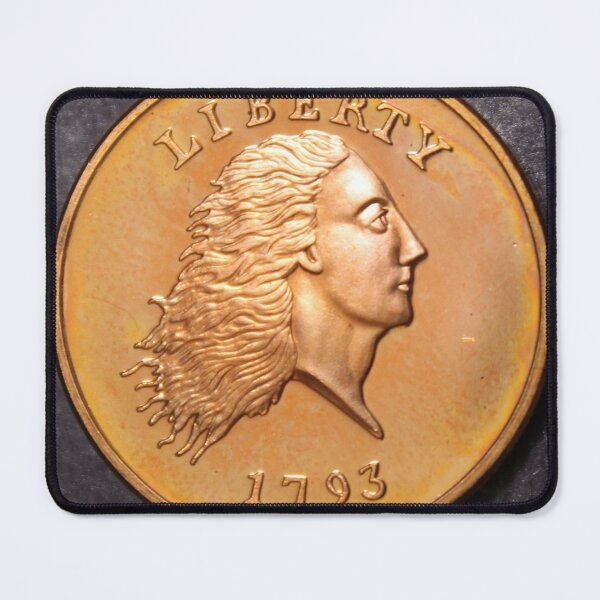 Item preview, Tribute Coin 1793 Chain Cent Copy Replica designed and sold by coinsxcrochet.