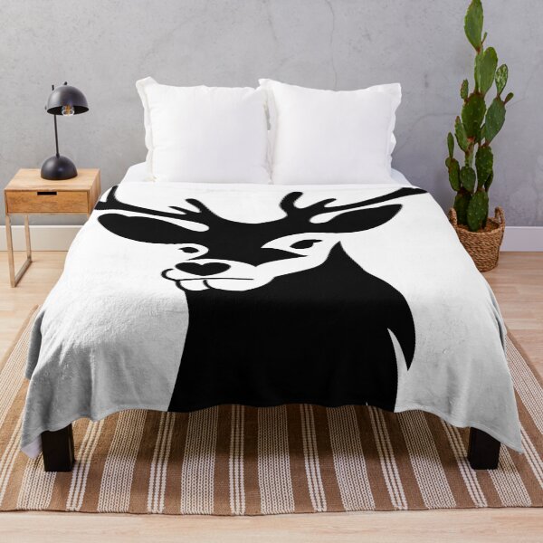 Item preview, Black Reindeer designed and sold by Kni2BeDesign.