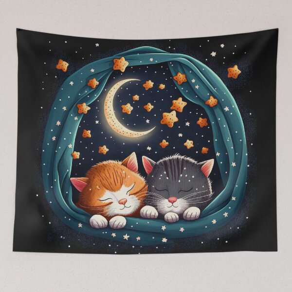 Item preview, Cat sweet dreams designed and sold by GabiSabi.