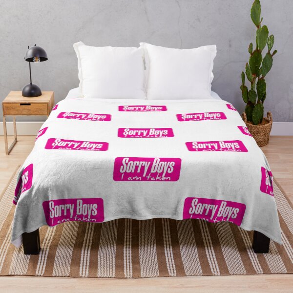 Item preview, Sorry Boys I am Taken, typographic design designed and sold by jfcreations.