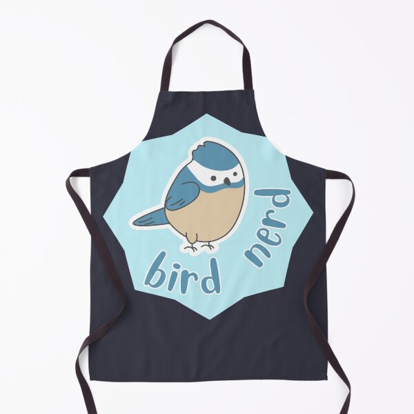 Item preview, bird nerd cute blue bird designed and sold by TheWaterBirds.