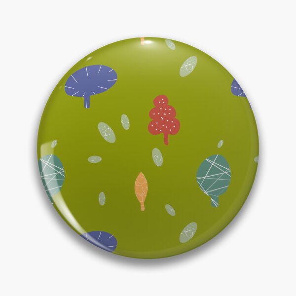 Item preview, Tree colorful textured abstract green cute pattern designed and sold by Yana Mustafina | Boho Soulful Designs.