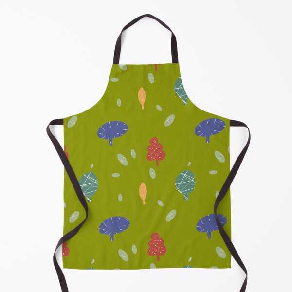 Item preview, Tree colorful textured abstract green cute pattern designed and sold by Yana Mustafina | Boho Soulful Designs.