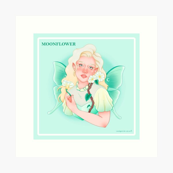 Aperçu de l'œuvre Fée de février - Moonflower créée et vendue par ines--peres.