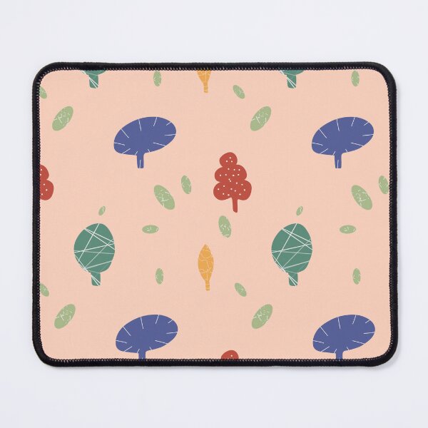Item preview, Tree colorful textured abstract pink cute pattern designed and sold by Yana Mustafina | Boho Soulful Designs.