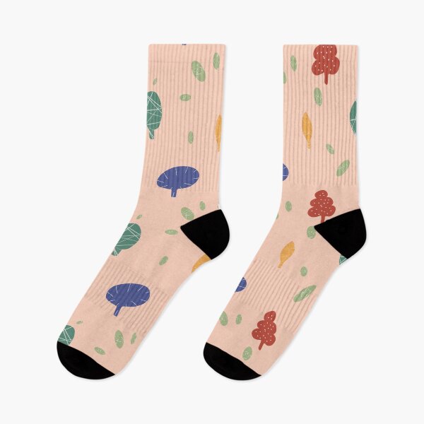 Item preview, Tree colorful textured abstract pink cute pattern designed and sold by Yana Mustafina | Boho Soulful Designs.