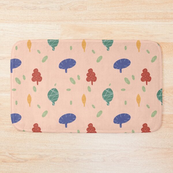 Item preview, Tree colorful textured abstract pink cute pattern designed and sold by Yana Mustafina | Boho Soulful Designs.