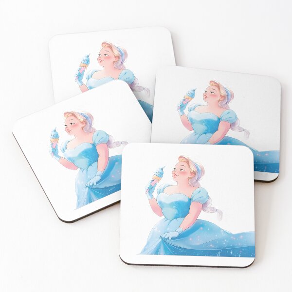 Item preview,  Elsa loves to eat desserts  designed and sold by Pigkeeper.