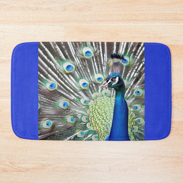 Item preview, Peacock with his Tail Feathers Spread designed and sold by CattyCornerPOD.