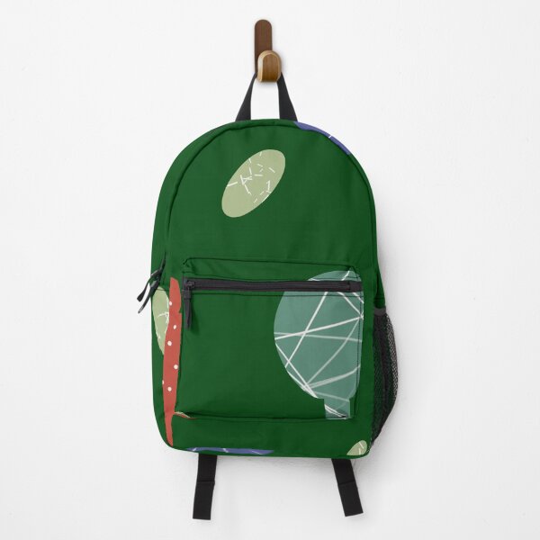 Item preview, Tree colorful textured abstract deep green pattern designed and sold by Yana Mustafina | Boho Soulful Designs.