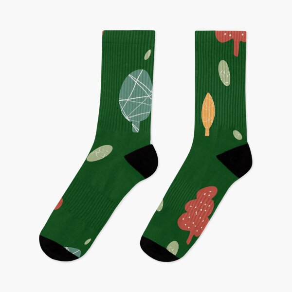 Item preview, Tree colorful textured abstract deep green pattern designed and sold by Yana Mustafina | Boho Soulful Designs.