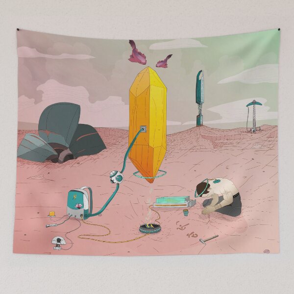 Item preview, Land of Crystals designed and sold by noeldelmar.