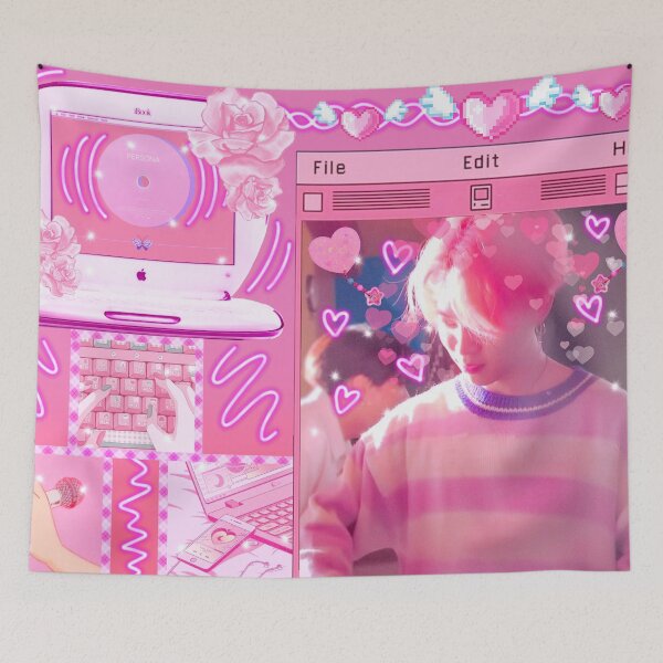 Item preview, Pink wi-fi signals  designed and sold by FarawayFifi.