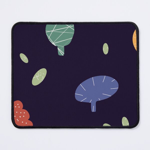 Item preview, Tree colorful textured abstract violet fun pattern designed and sold by Yana Mustafina | Boho Soulful Designs.