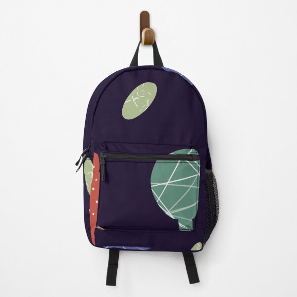 Item preview, Tree colorful textured abstract violet fun pattern designed and sold by Yana Mustafina | Boho Soulful Designs.