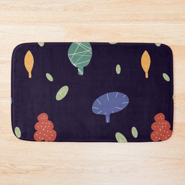 Item preview, Tree colorful textured abstract violet fun pattern designed and sold by Yana Mustafina | Boho Soulful Designs.