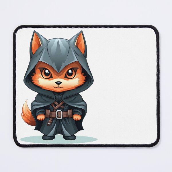 Item preview, Mysterious Charmer: The Fox in Hooded Attire designed and sold by BNCH44.