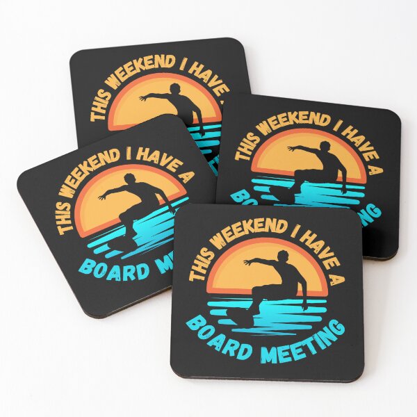 Item preview, Surfer Gift - I Have A Board Meeting - Surfer On Beach - This Weekend I Have A Board Meeting designed and sold by Sophie’s Tees.