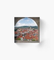 Cesky Krumlov Acrylic Block