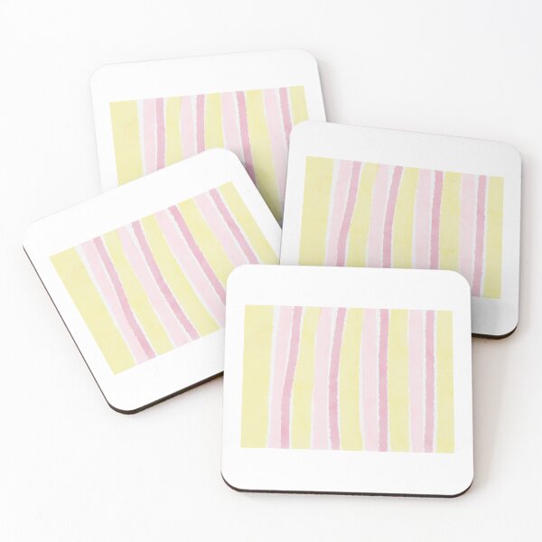Item preview, Watercolour Stripe Yellow designed and sold by Pigkeeper.