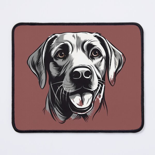 Item preview, Labrador Head Clip Art Graphic designed and sold by KumbayArt.