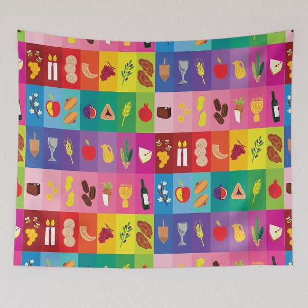 Item preview, Jewish Year Spectrum designed and sold by TillaCrowne.